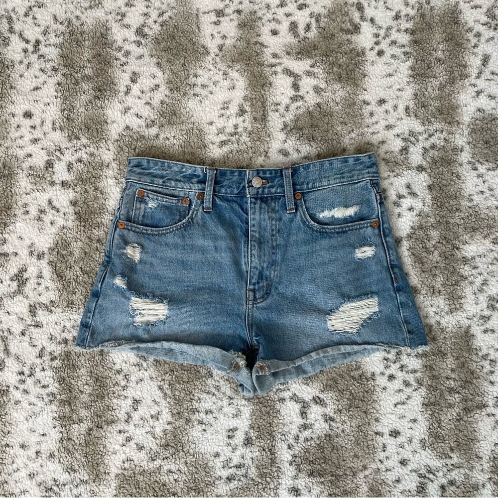 Madewell relaxed fit denim shorts